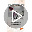 Image of A-One Steels Sitting Bench With Cushion & Shoe Rack