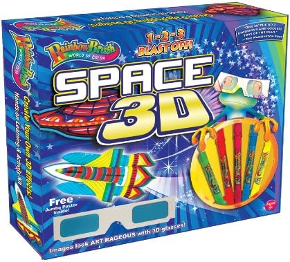 Rainbow Brush 3D Space Activity Kit