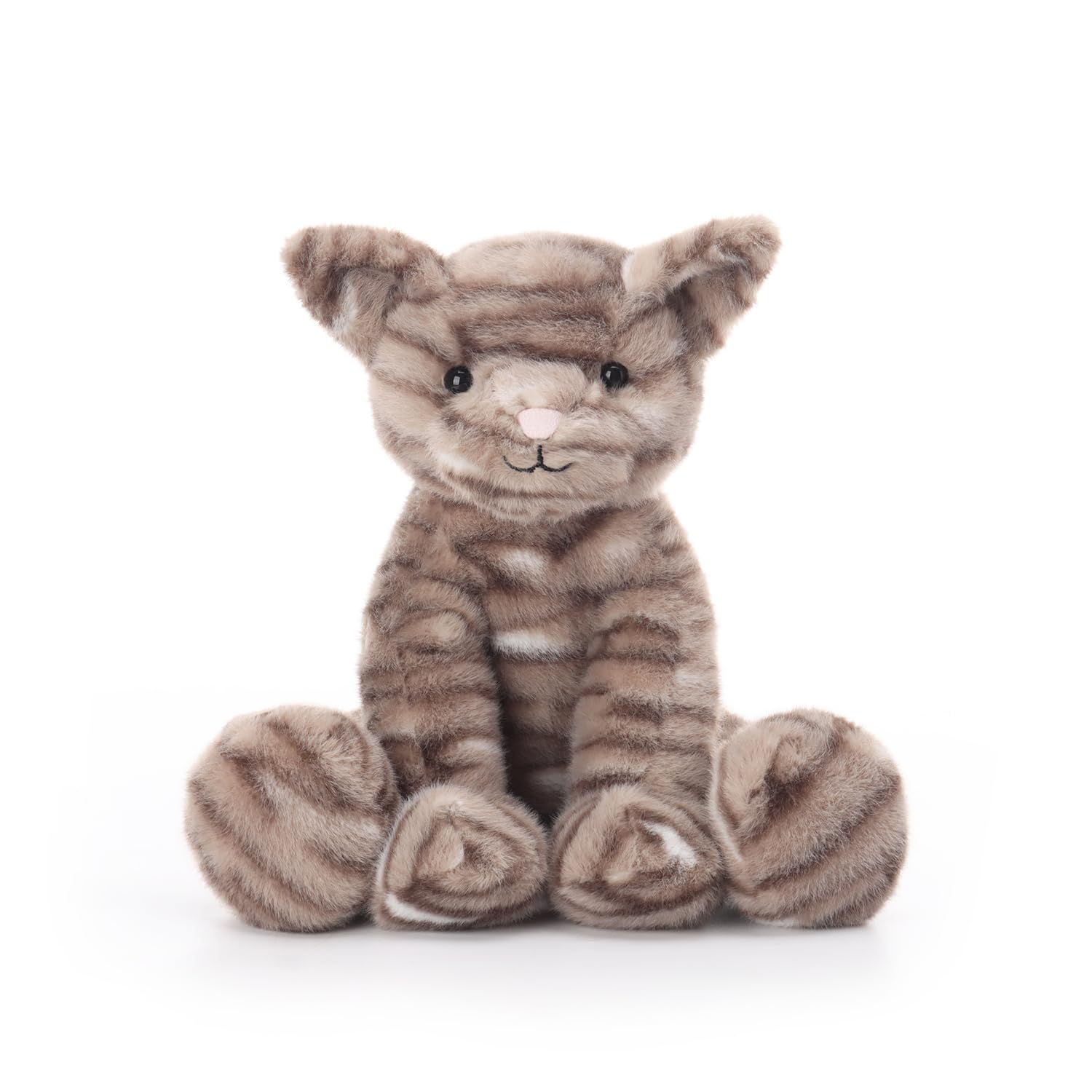 Apricot Lamb Timmy Tabby Cat Kitten Soft Stuffed Animal Plush Toys 8"