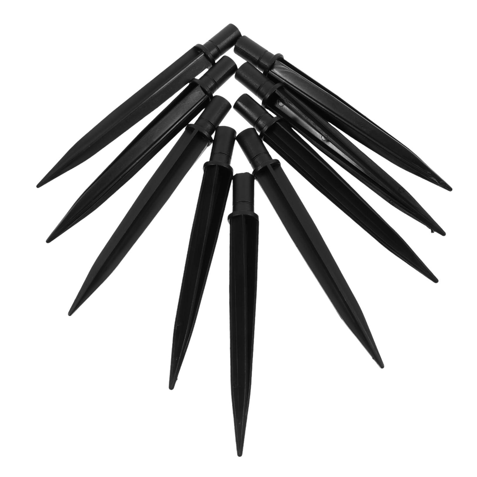 HYTROVE 25pcs Solar Garden Lamp Stake Replacement Plastic Ground Stake Spike for Solar Light Garden Accessories