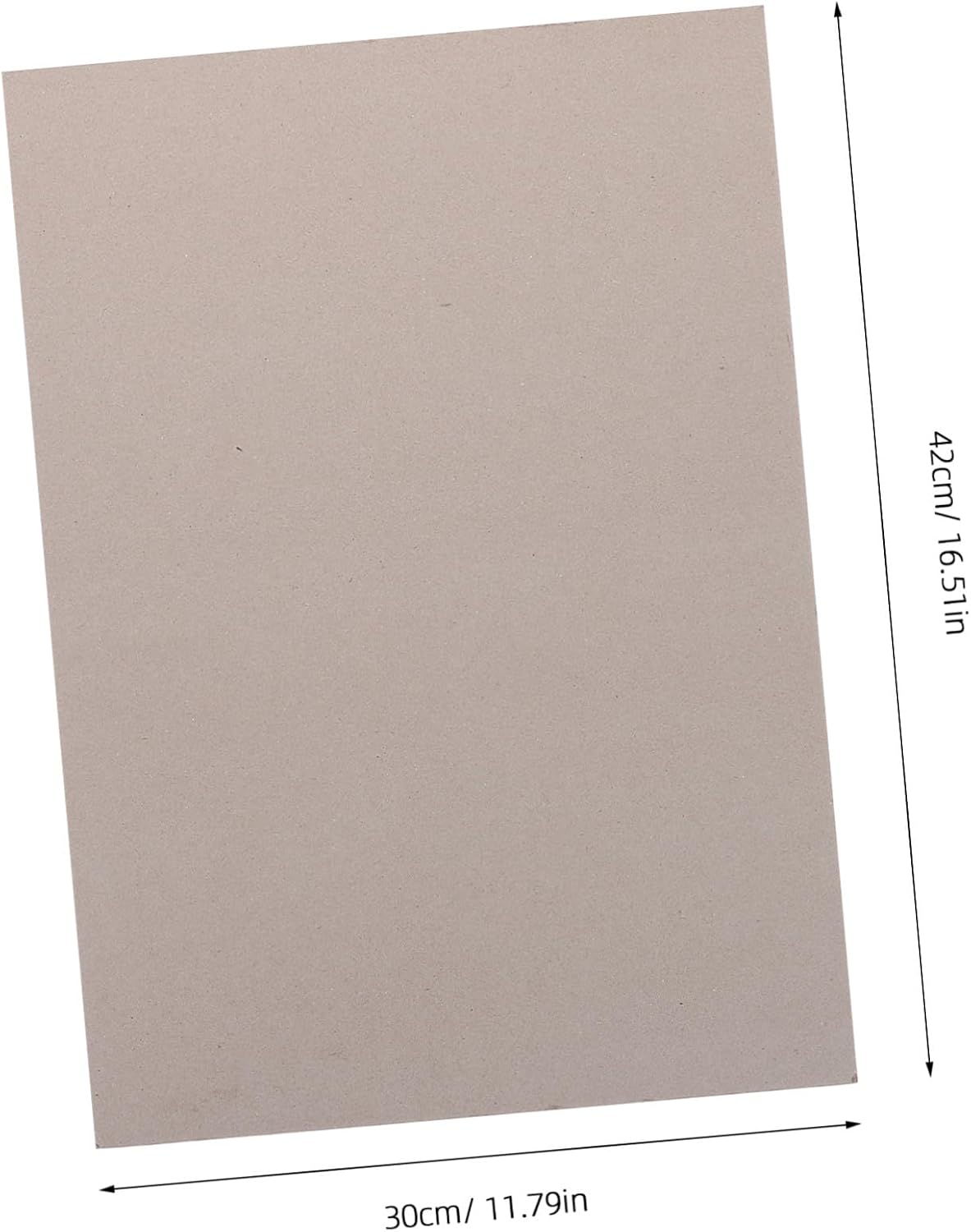 FUOYLOO 18pcs Chipboard Backing Boards for Picture Frames and Thick Matting Material for Arts and Crafts Projects