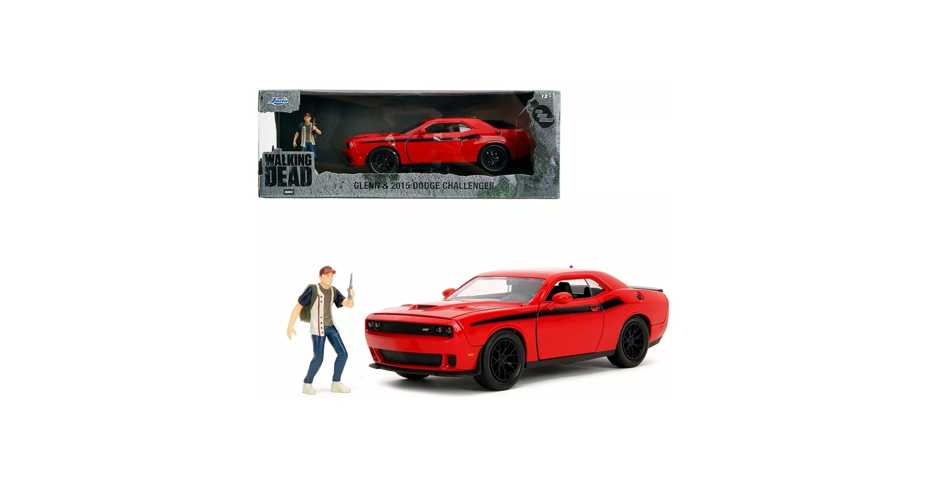 Amazon | JADA TOYS 1/24 ウォーキングデッド グレン フィギア