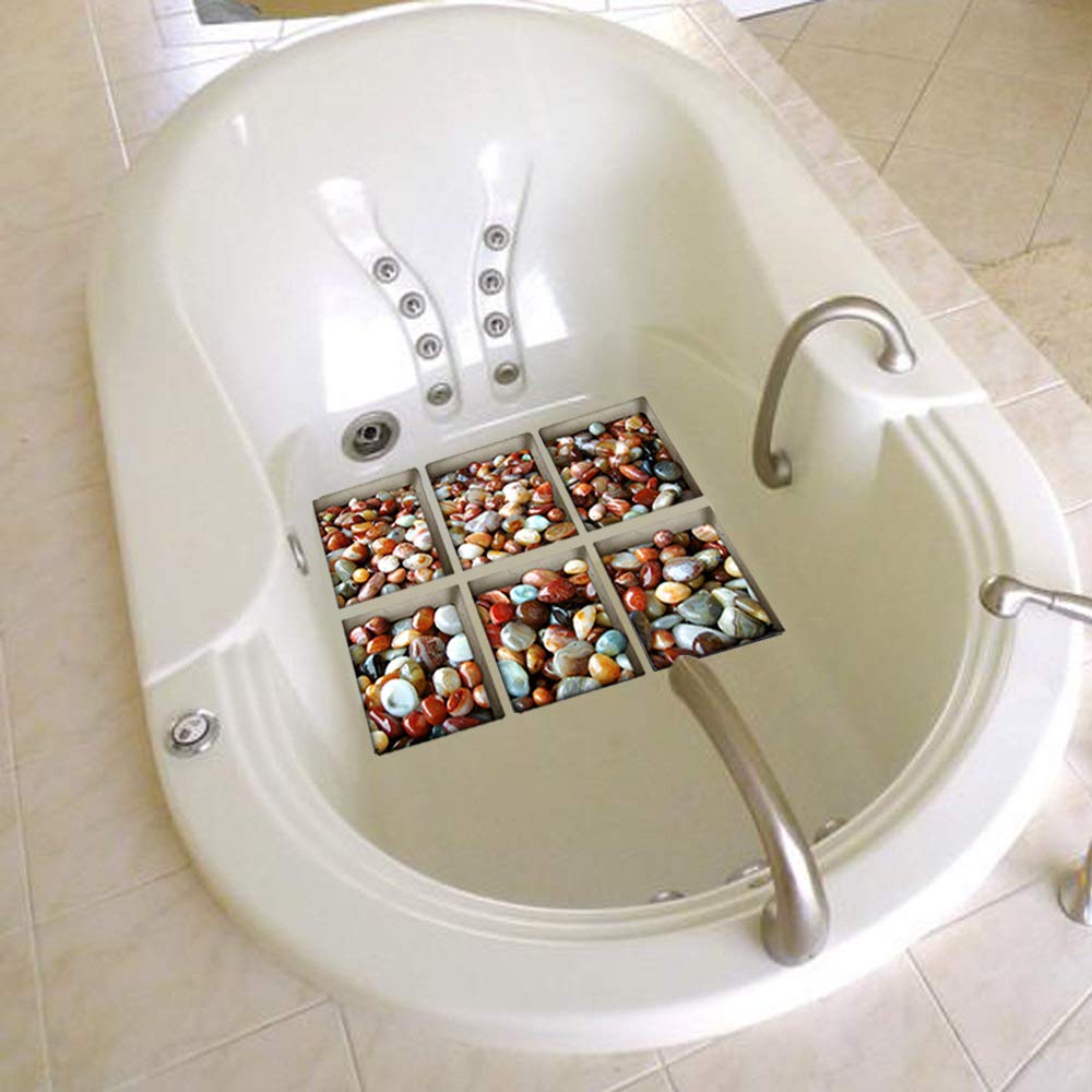 Autocollants Bain Enfants - Animaux Mousse Réutilisables - Jouet Éducatif Motricité - Lot Animaux