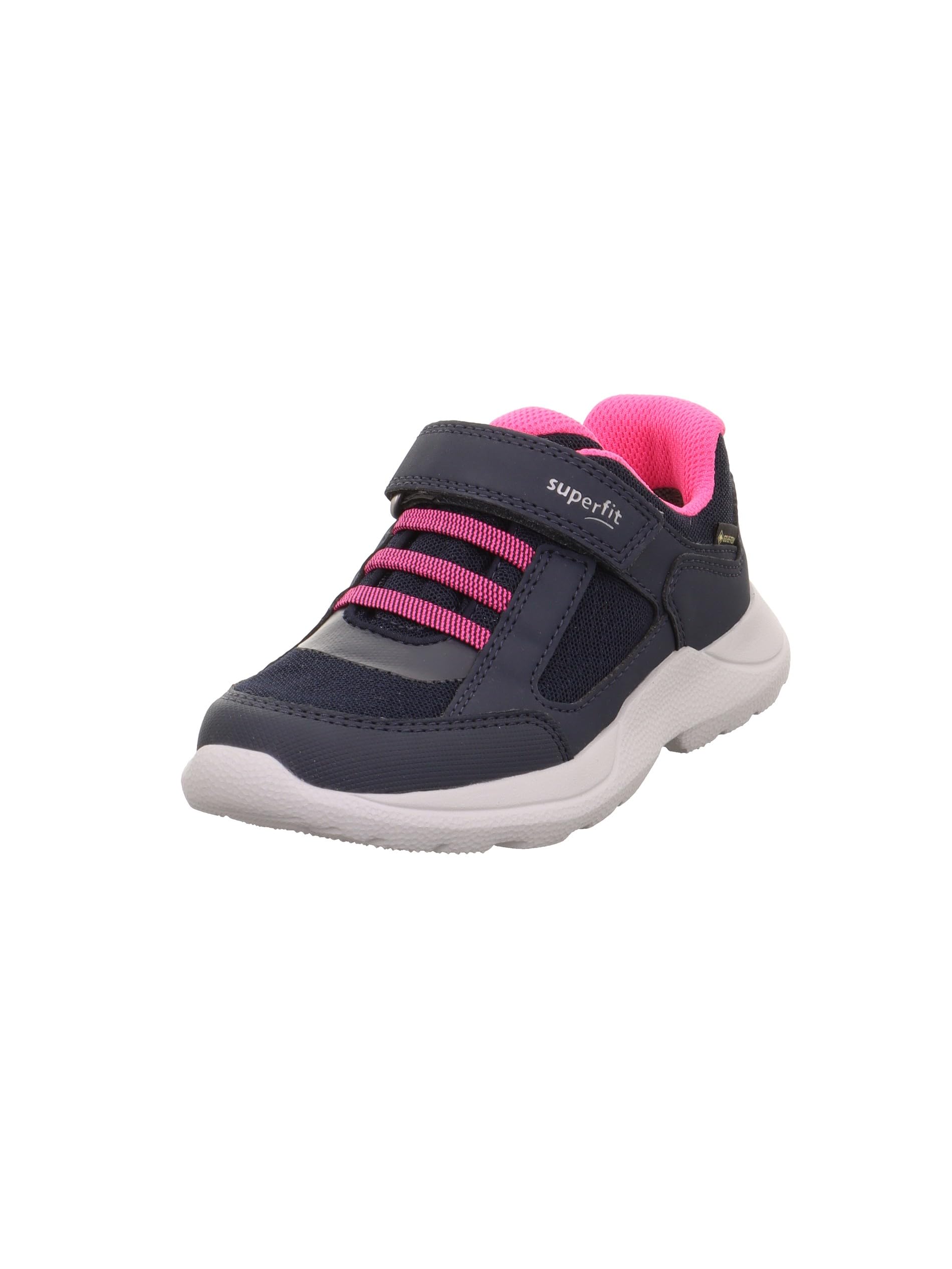 Superfit Girls' Rush Gore-Tex Trainers, Blue Pink 8020, 42 EU Weit