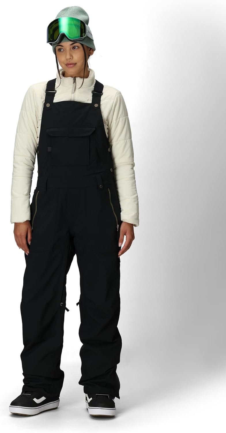 686 Women's Magic Bib - Insulated Thermal Clothing with Horshoe Hem & Adjustable Straps - Water & Weather Resistant