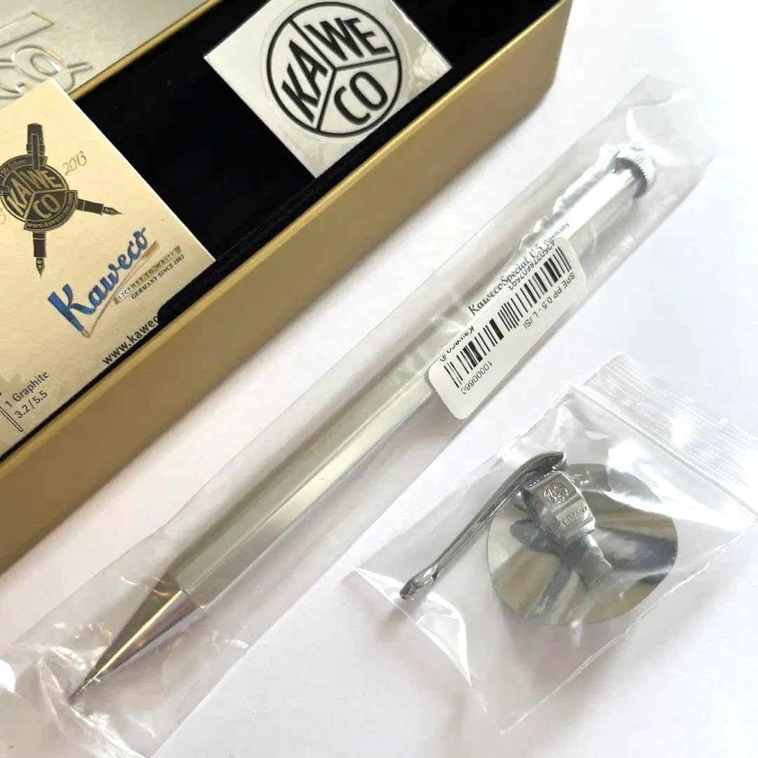 Amazon.co.jp: kaweco カヴェコ シャーペン 0.5mm シャイニーシルバー 