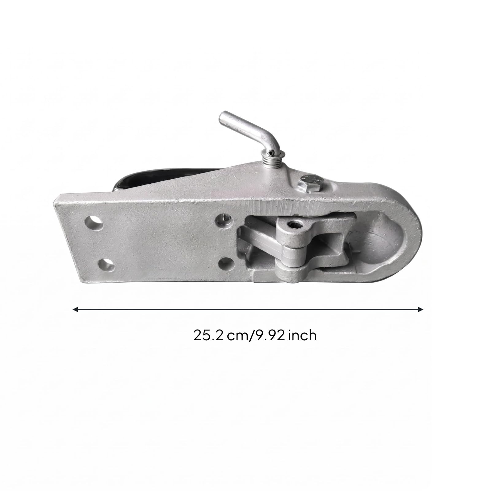 50-mm-kugelkopfkupplung guss 50mm kugelkupplung montagebohrungen transportzubehör, C-Modell, Tragfähigkeit 2000 Kg Ohne Befestigungsschrauben
