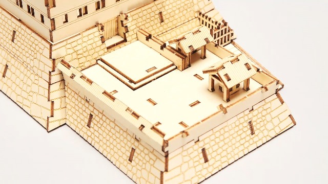 Amazon | ki-gu-mi 江戸城 - 小学生 から 大人 まで 楽しめる 木製 3D