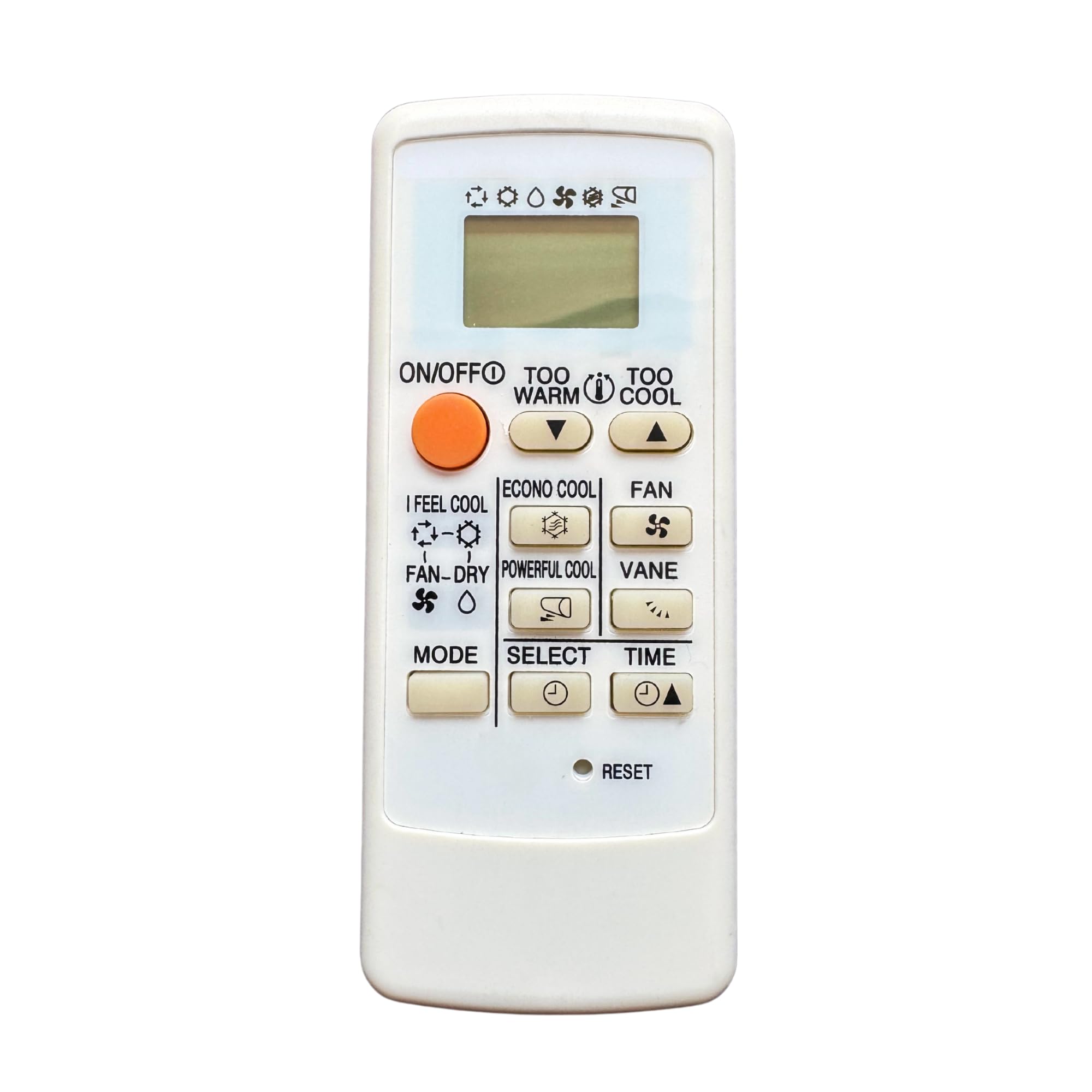 AC Remote Control Compatible with Mitsubishi Split/Window Air Conditioner | Model No. AC-122 | Please Match with Image Before Ordering-image-25