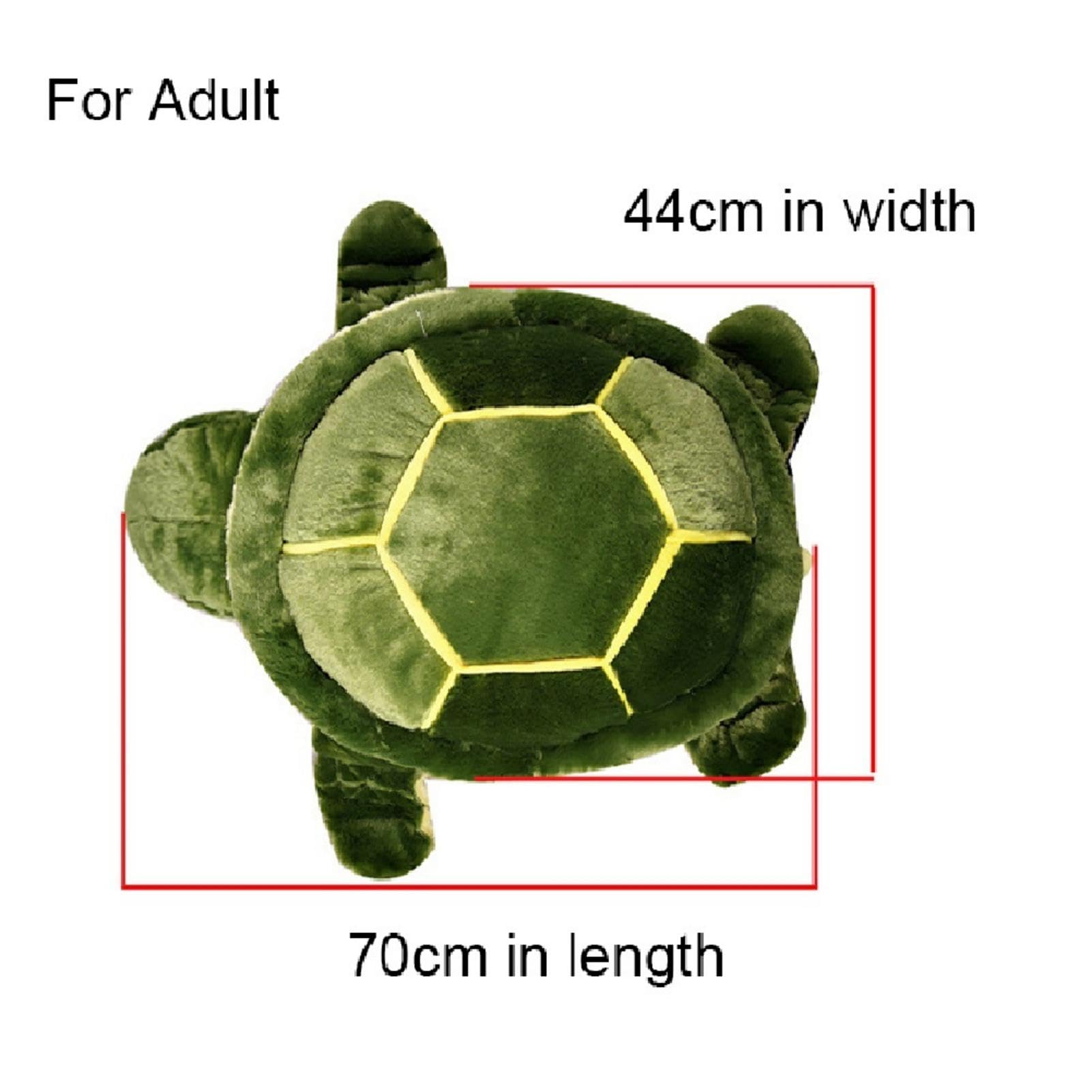 Turtle Snowboard Pad --schildkröte -- 67CM Ski Schutzausrüstung