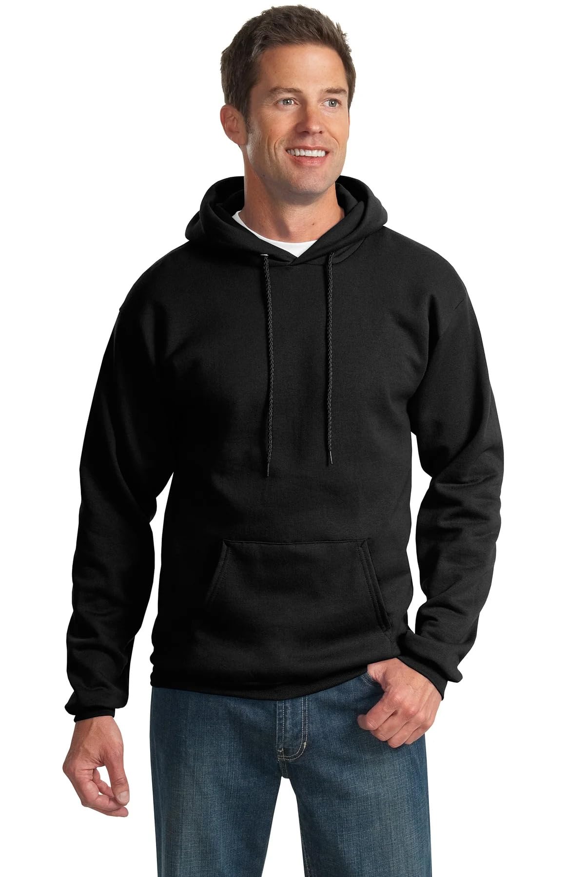Port & Company Men's Ultimate Pullover Hooded Sweatshirt