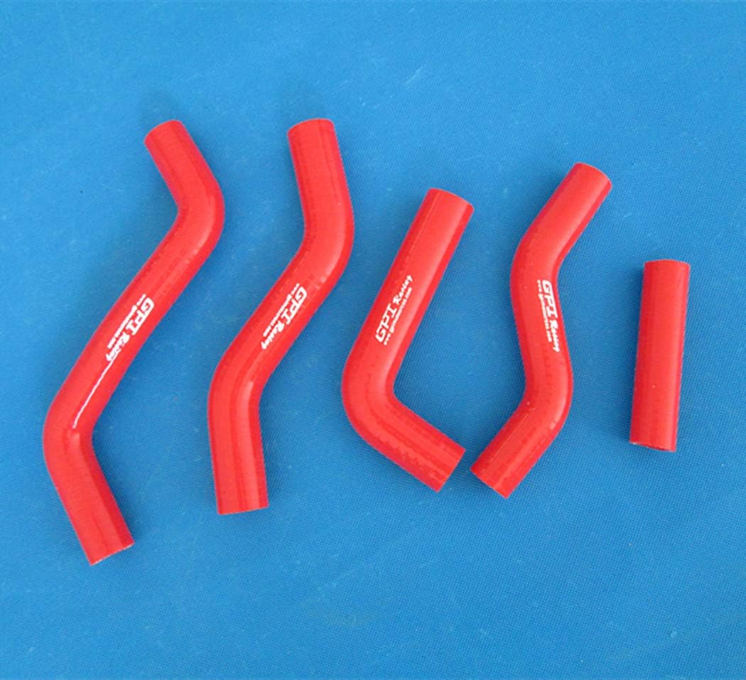 For SUZUKI RMZ250 RMZ 250 2007-2009 Silicone Radiator Hose 07 08 09 (Red)