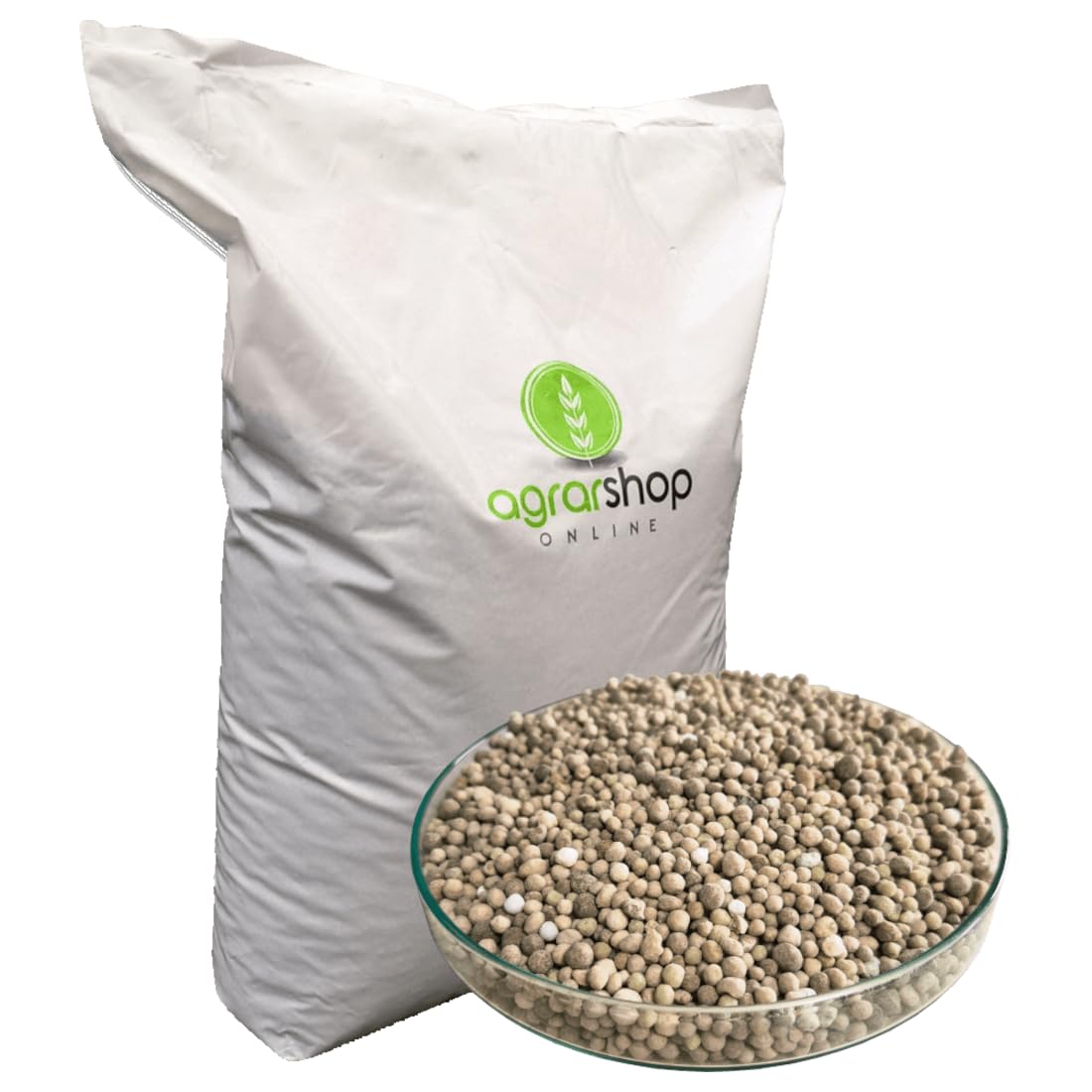 Fertilizzante per Prato Eco 12-5 di 5 25 kg, fertilizzante completo, fino a 600 m²