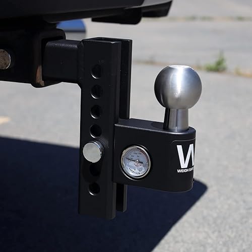 Miniatura 8 de Weigh Safe Aero Hitch - Soporte de bola de enganche de remolque ajustable - Enganche de caída de 4 pulgadas para receptor de 2 pulgadas - Enganche