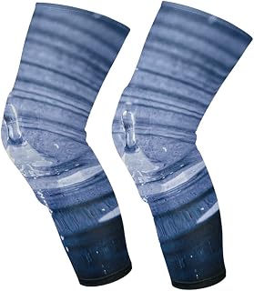 LUNLUMO Water Drop Pattern Sports Knee-Cap Kneepads Protection for Knees