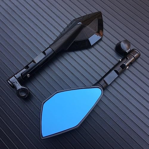 Miniatura 5 de Motorcycle Rearview Mirror Pair 8mm 10mm CNC Aluminum Motorcycle Mirror Rearview Rear View Side Mirrors Motorbike For Kawasaki Z900 Z900RS Z800