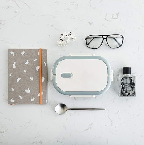 Miniatura 5 de Lille Home - Lonchera bento de acero inoxidable a prueba de fugas, contenedor de alimentos de metal con lonchera térmica, sin bisfenol A, 22 onzas,