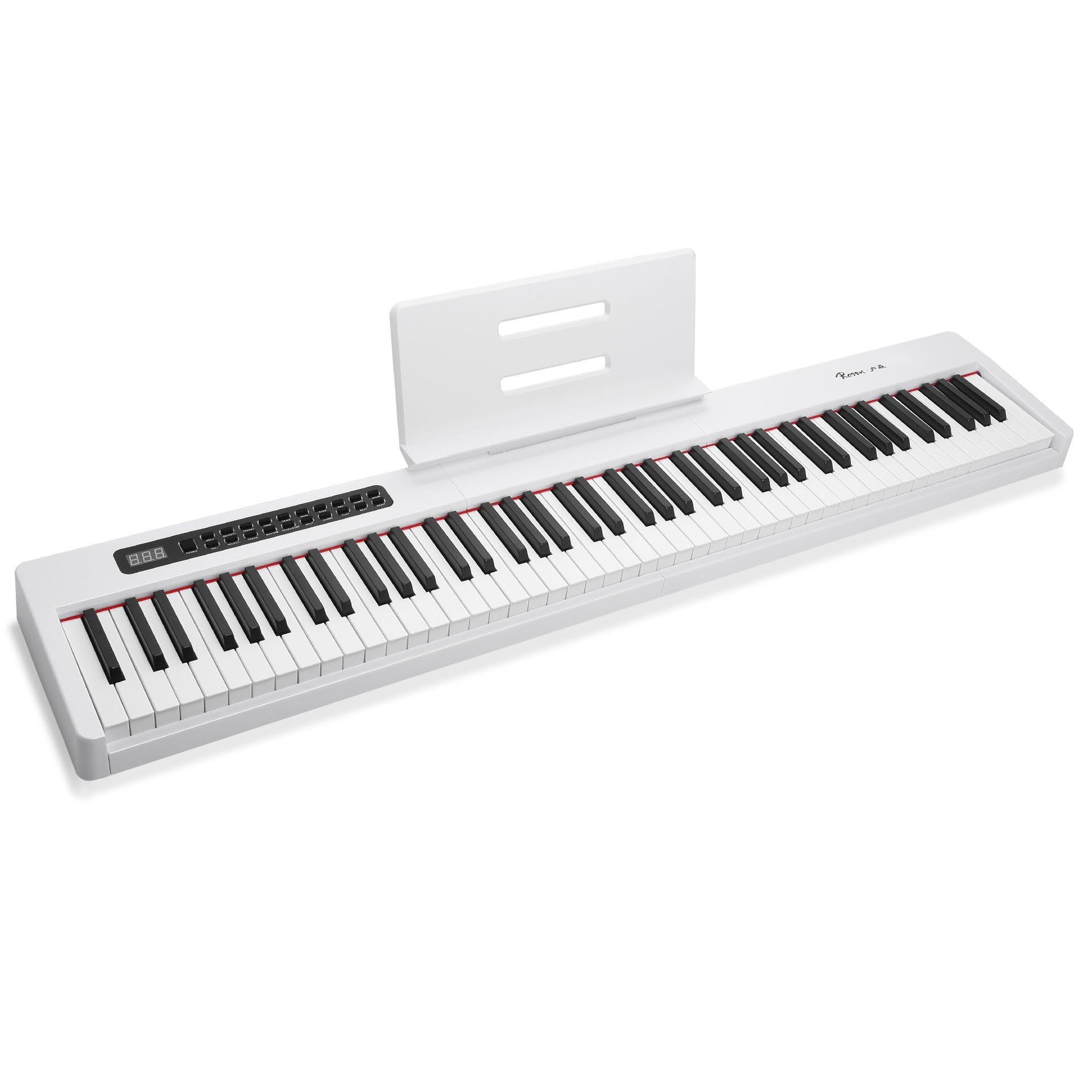 Amazon.com: Rosen P21 Semi-Weighted Keyboard 88 Keys Beginner
