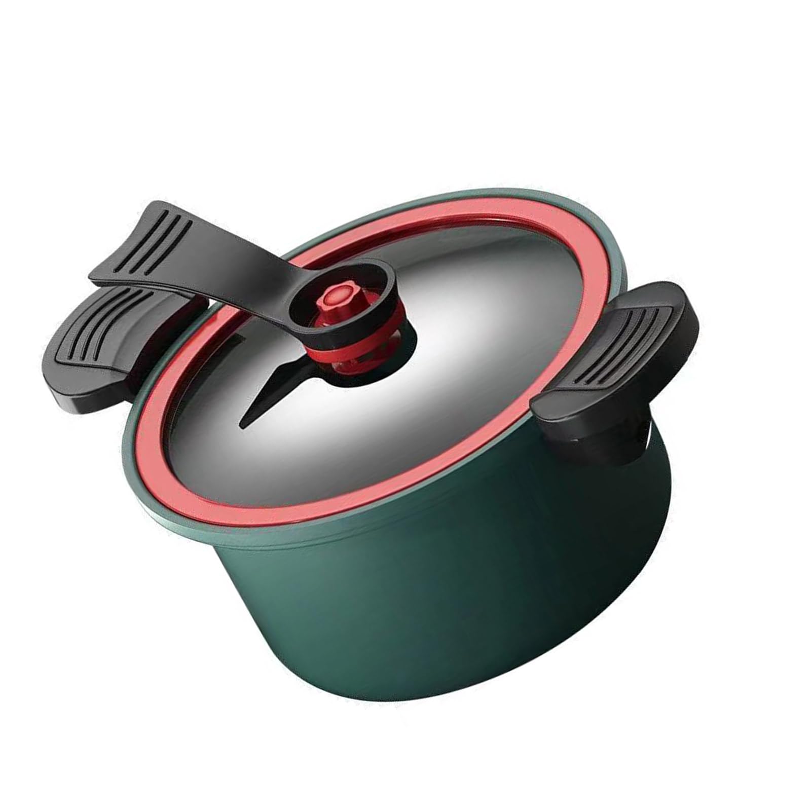 Yhplxyuus Capacity Pressure Cooking Pots Cooker Efficient Thickened Iron Cookware Kitchen Accessory Outdoor Camping Cookpot