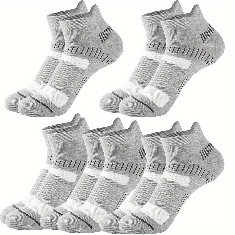 Socks for Men, Suitable for All Seasons, Sweat Wicking and Breathable (5 Pairs)4