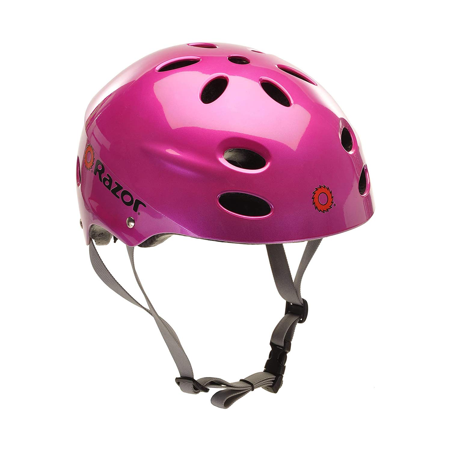 V-17 Youth Multi-Sport Helmet - CPSC Approved Kid’s Helmet with Adjustable Strap - Durable Helmet with Foam Padding for Biking, Skating, and Other Outdoor Sports