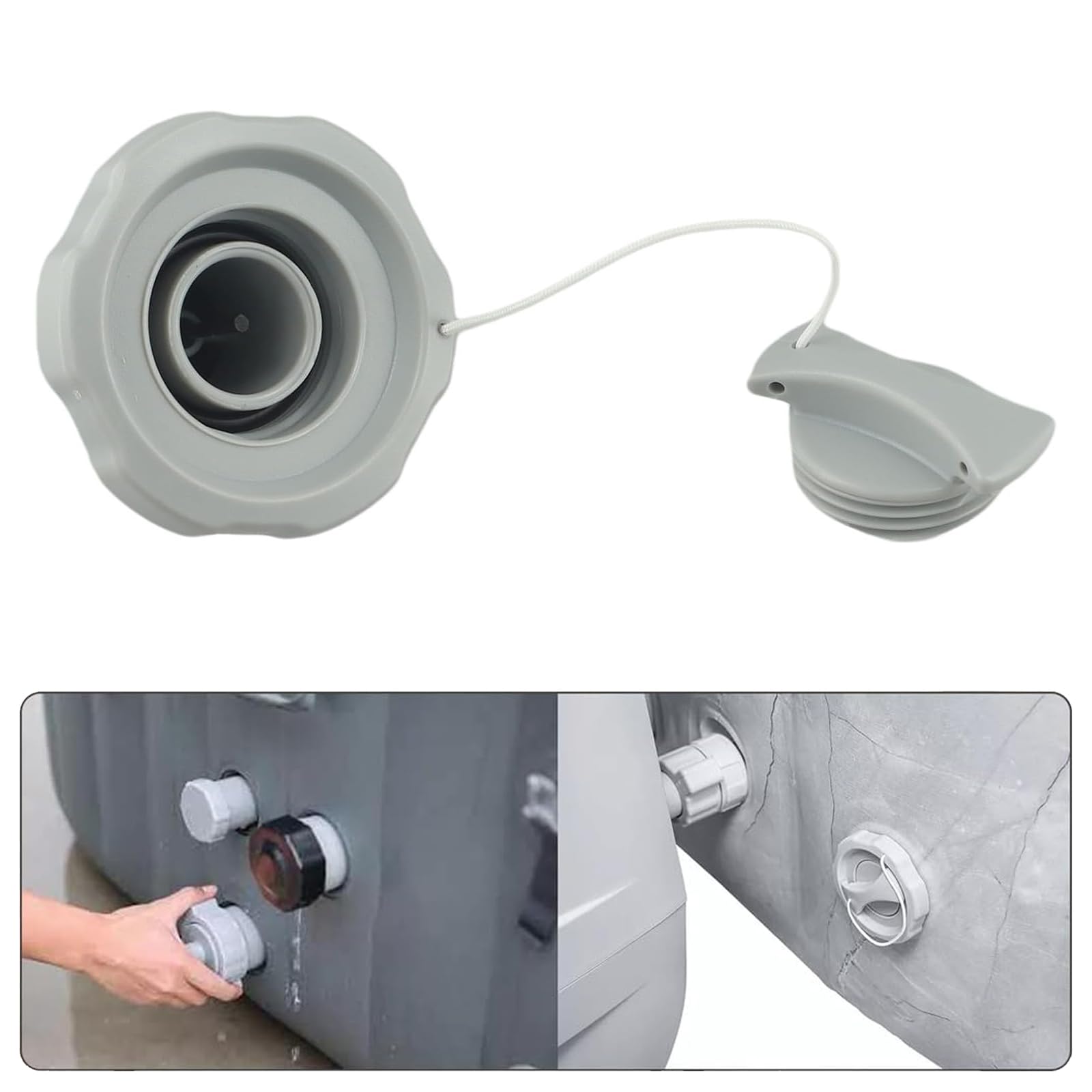 Bouchon de Valve d'air pour Jacuzzi Gonflable Bestway Airjet Saluspa Lay Z, Remplacement P05767