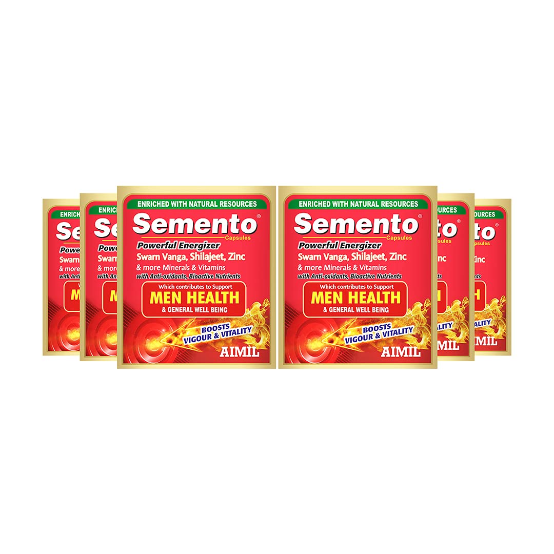 See full amazon price history chart for AIMIL SEMENTO Ayurvedic Capsules for Vigour and Health| 20 Capsules (Pack of 6) AIMIL SEMENTO Ayurvedic Capsules for Vigour and Health| 20 Capsules (Pack of 6) (B093T917CP) Amazon Price History, Amazon Price Tracker