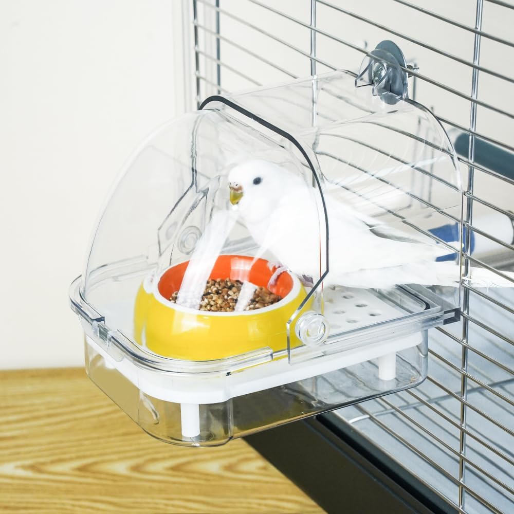 Renwick Extra Large Bird Cage with Rolling Stand, 3 Feeding Bowls and 2 ...