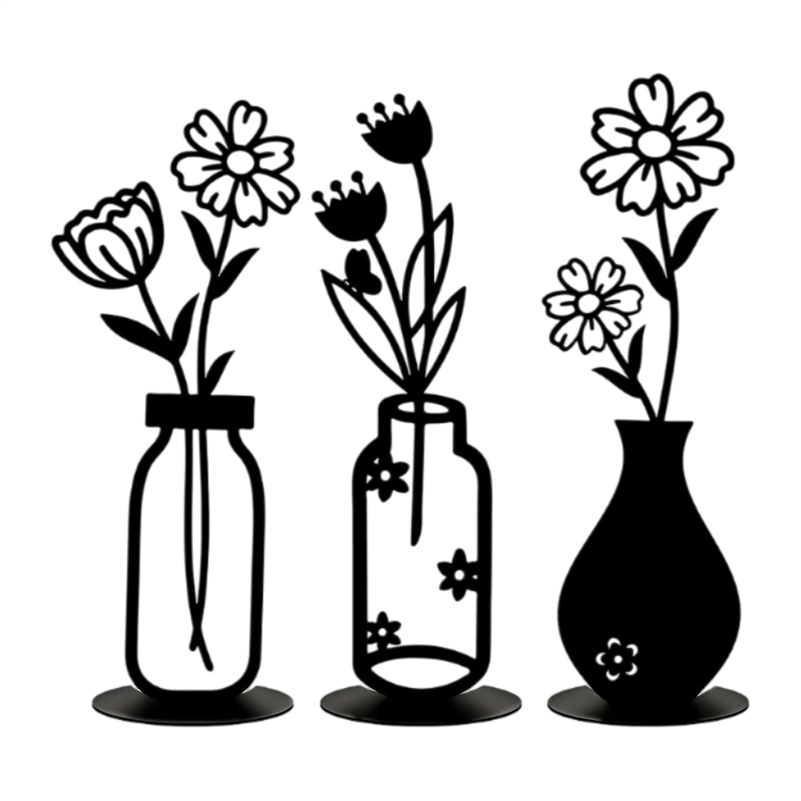 Vase à fleurs décoration d'intérieur pour embellir un petit espace