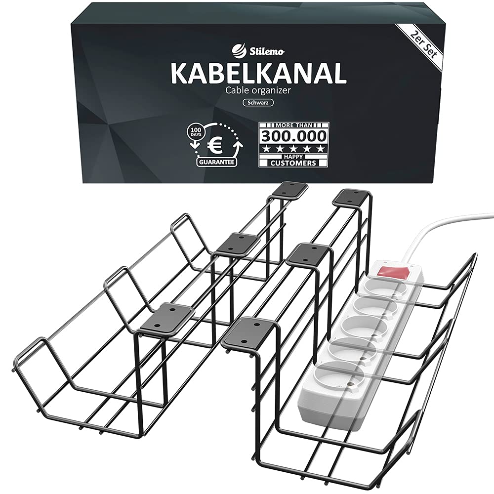 Buy Cable duct desk TÜV Rheinland d cable management desk for order