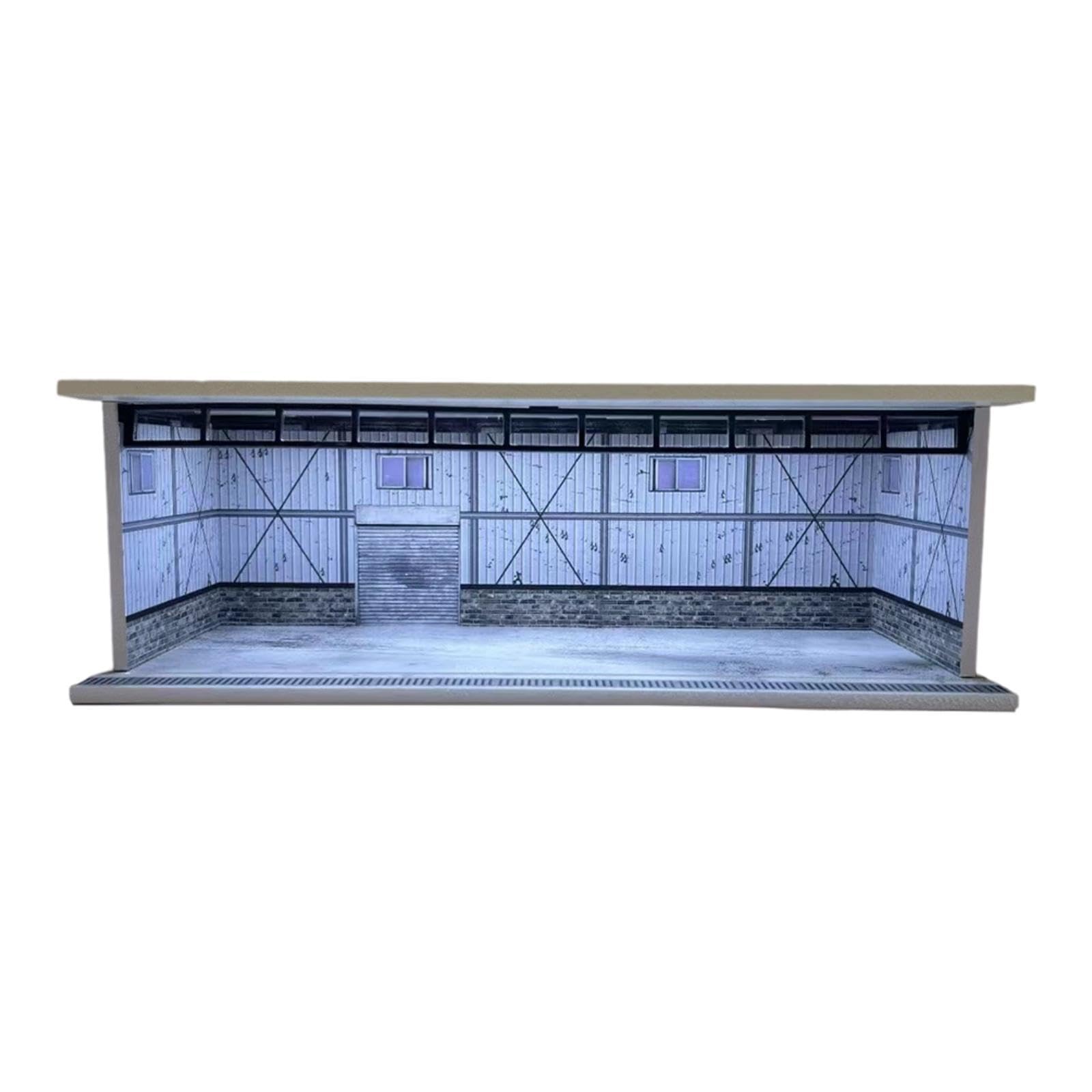 Vetrina/Scatola Portaoggetti per Modellini di Auto in 1:64, Modellini da Garage, Diorami, Oggetti di Scena per Foto, Decorazioni, Articoli, Style C