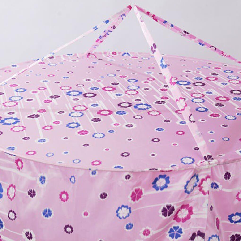 Cortina de Ducha Plegable y almacena en Segundos para el hogar, baño, Cortinas de Ducha de poliéster para baño, Ducha, Blanco