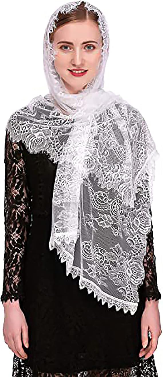 Klassieke bruidssluier, hoofddoek voor dames, hoofddoek, bruiloft