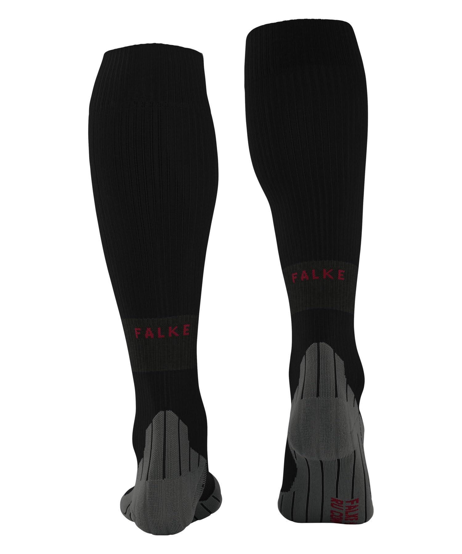 FALKE Damen Laufsocken Energizing Funktionsmaterial schwarz mit Kompression bessere Durchblutung Stabilisierend Verletzungsvorbeugend kühlend zum Sport 1 Paar | Kompressionsstrümpfe für schnellere Erholung und bessere Blutzirkulation