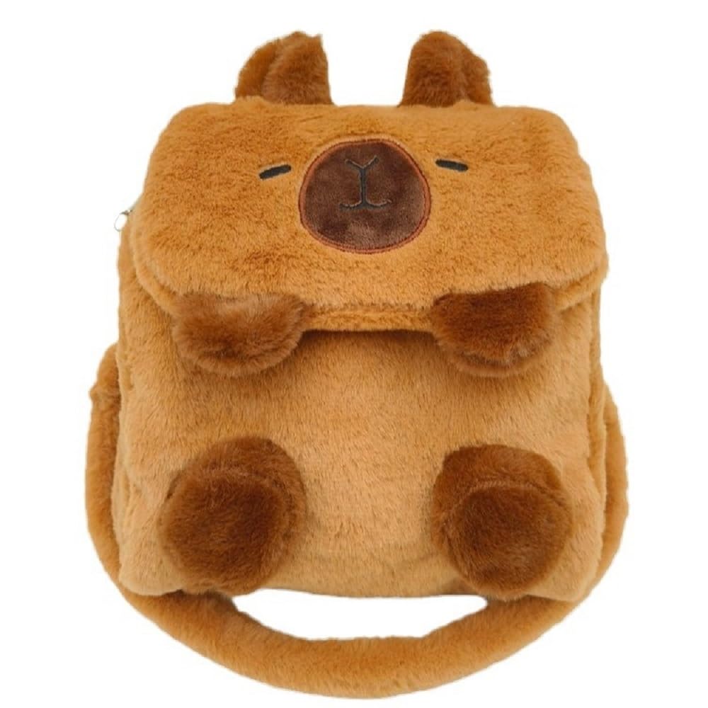 Elallin Cute Animal Capybara Crossody Bag Backpack Shoulder Bag for Women Men