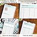 Budget Planner (12 Months Undated) with Cash Envelopes 250+ Budgeting Stickers & Sticker Tabs - Monthly Financial Planner - Expense Tracker - Busy Bee Planners