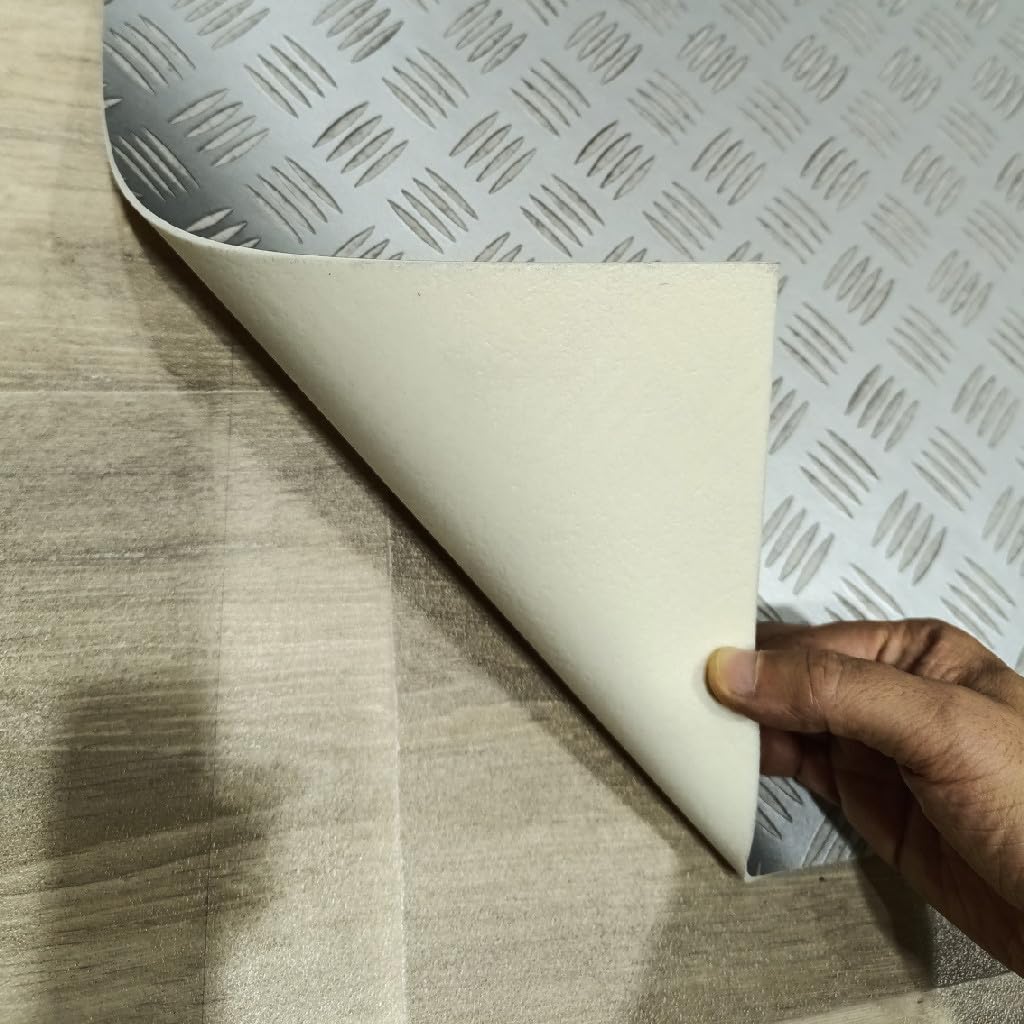 Chapa – Alfombra Vinílica de Diseño Industrial, Fácil de Limpiar para Ambientes Modernos (65x450 cm)