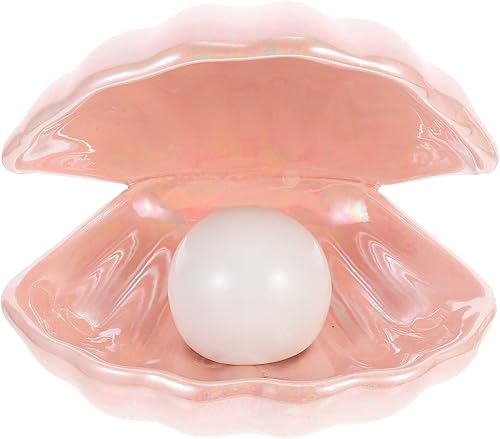 IMIKEYA Luz de perla de concha lámpara de noche de perlas LED lámpara de noche de perlas novedosa lámpara de noche para habitación de niños