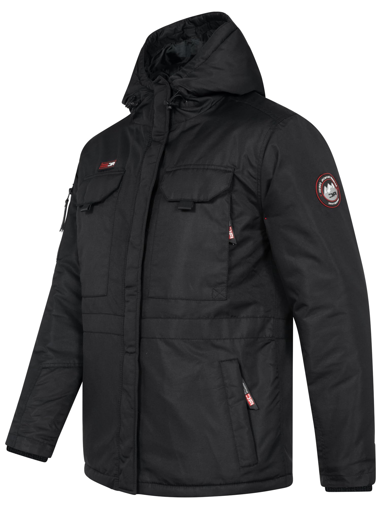 Rock Creek Giacca invernale da uomo con cappuccio H-400