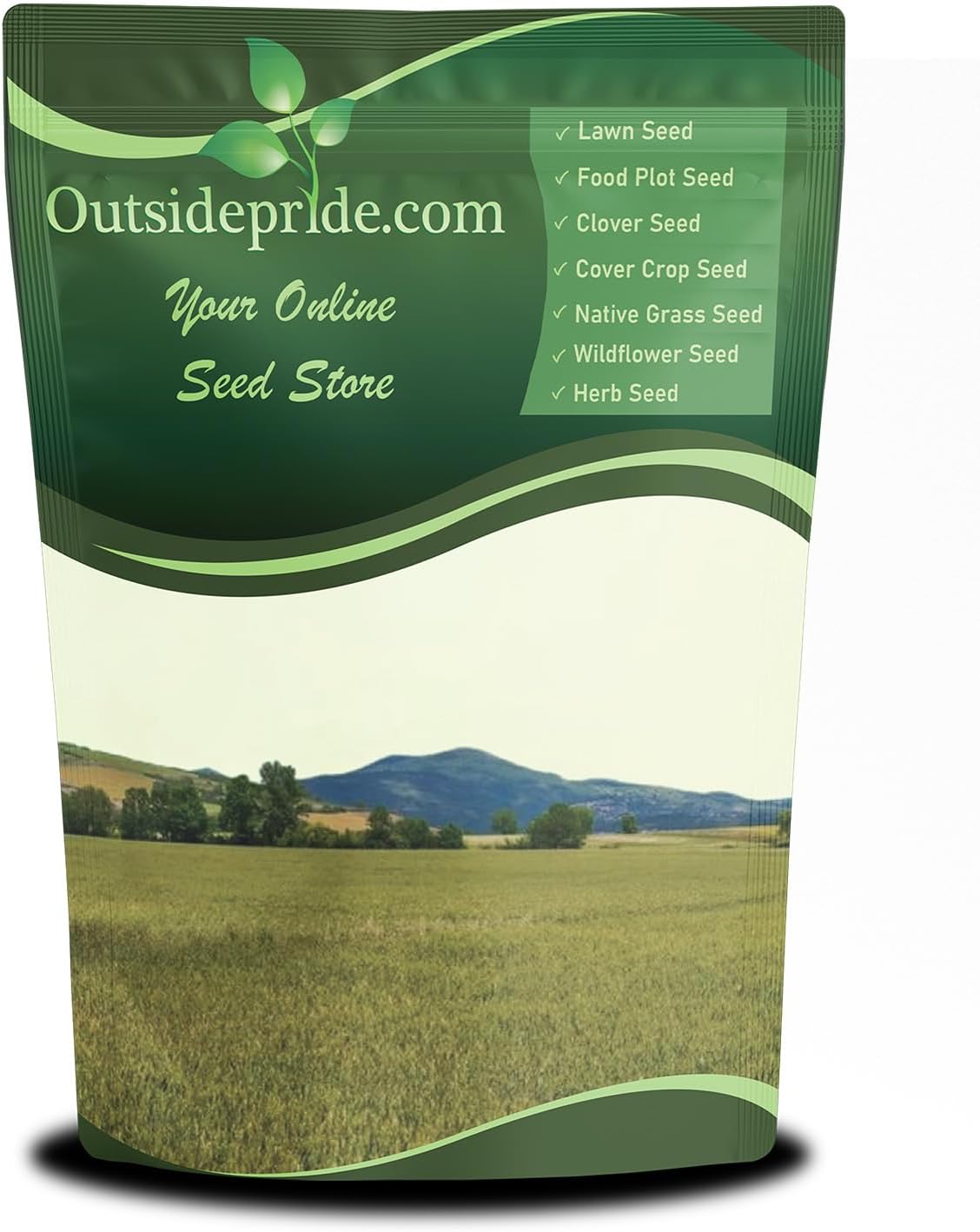 Outsidepride Western Native Grass Seed Mix - 1 lb. Perennial Blend of Warm & Cool Season, Drought Tolerant Grass Seed for Natural Landscaping w/Wildflower, Soil Health Improvement & Erosion Control
