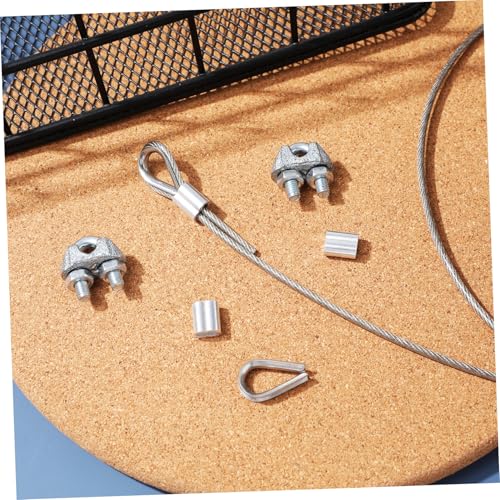 Câble acier durable pour corde à linge extérieure et décoration