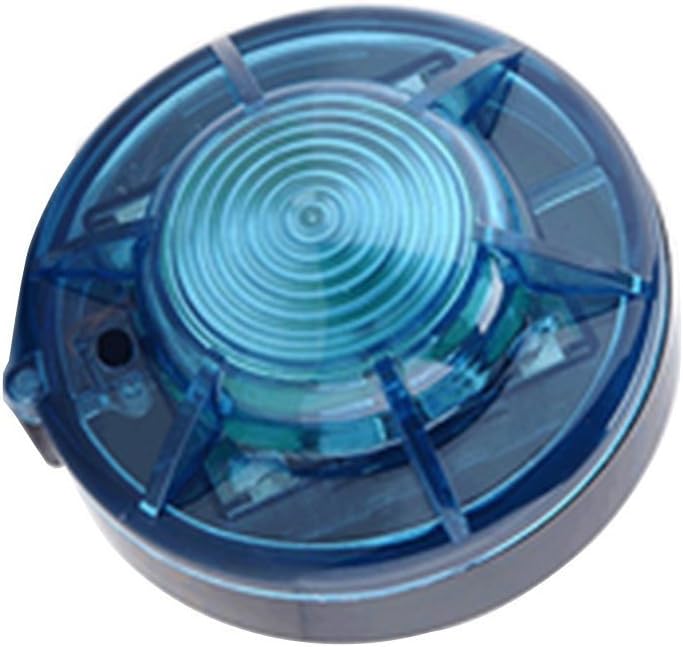 Roadside Flashing Flares Safety Warning Light Emergency LED Strobe Light with Magnetic Base for Vehicle (Blue)