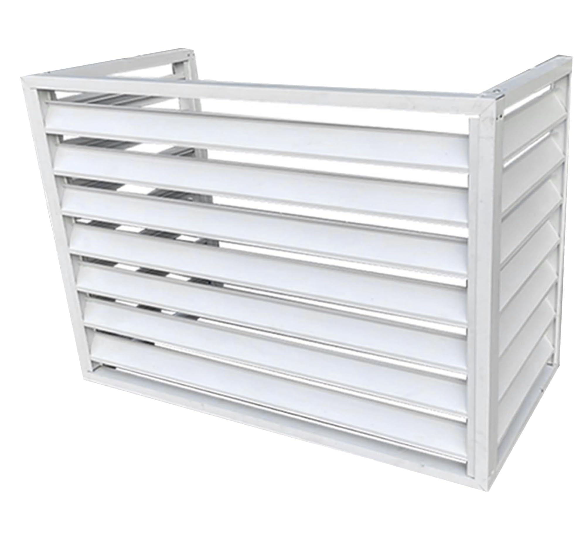 Housse de climatisation en alliage d'aluminium pour sublimer votre balcon