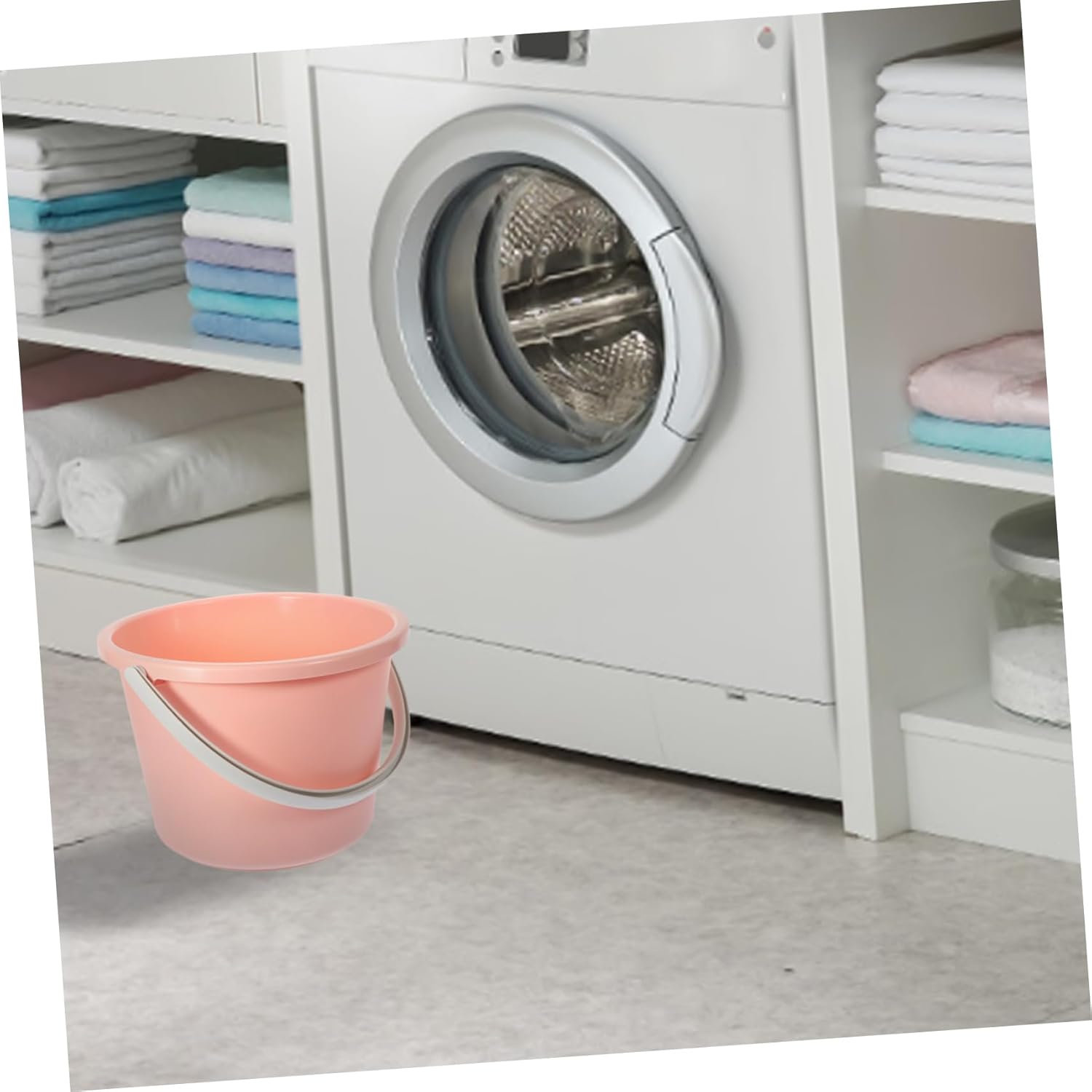 Plastic Storage Tub Folding Laundry Basket Home Laundry Bucket Capacity Portable Water Bucket