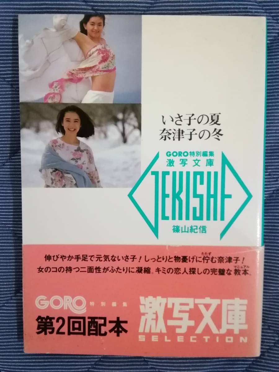 山本　奈津子 Amazon.co.jp: 激写文庫10 いさ子の夏 奈津子の冬 篠山紀信 帯付き 鷲尾いさ子／山本奈津子 : おもちゃ