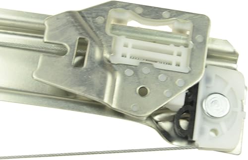 Miniatura 3 de YHTAUTO Juego de 2 Elevalunas eléctrico trasero del lado del conductor y del pasajero sin motor para BMW E46 323i 325i 325xi 328i 330i 330xi