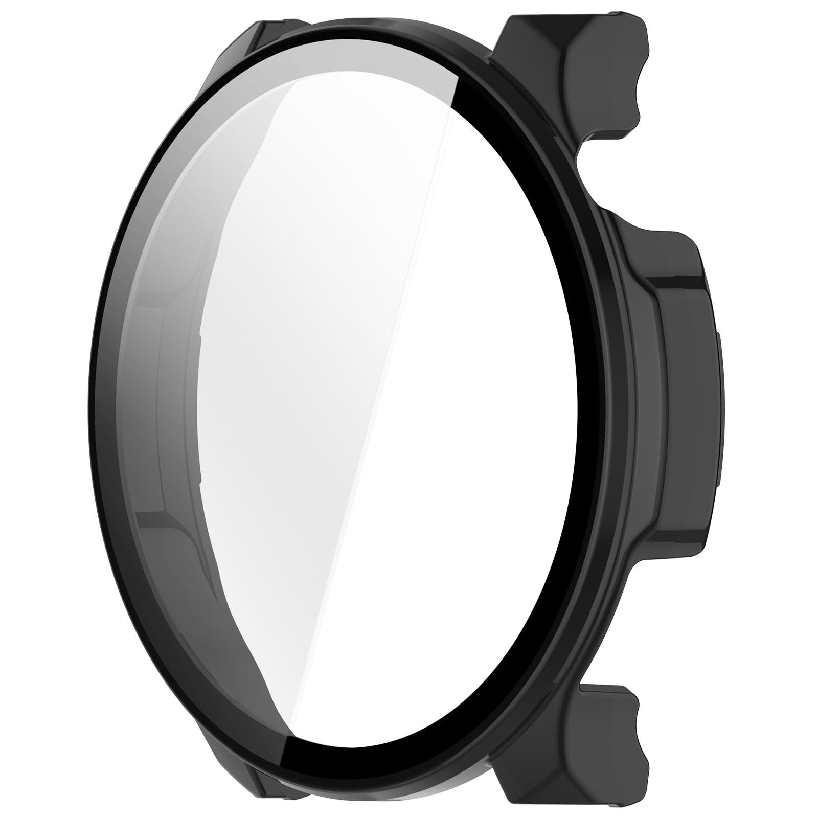 CAZSTYK Smartwatch Cover Shell Case with Glass Film for Balance 2 Watch Screen Protector Film Cover Scratchproof Case with Screen Protector