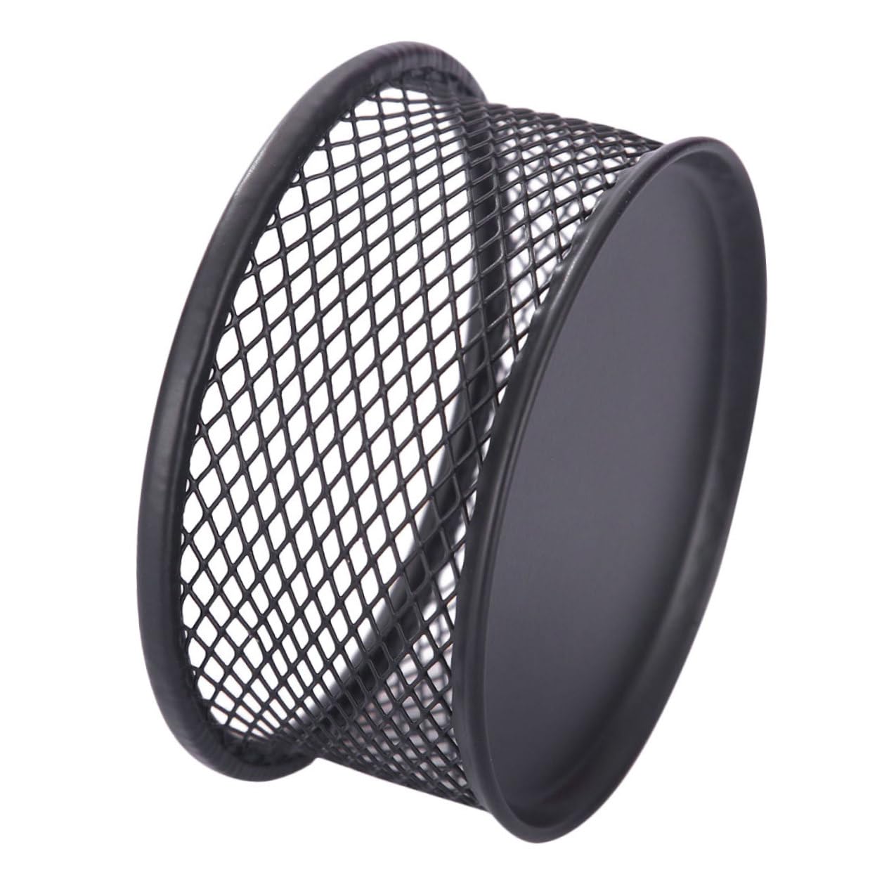 IWOWHERO Office Desktop Mesh Box for Paper Clips and Items Wire Organizer Lightweight Storage Holder for Desk Elegant Design