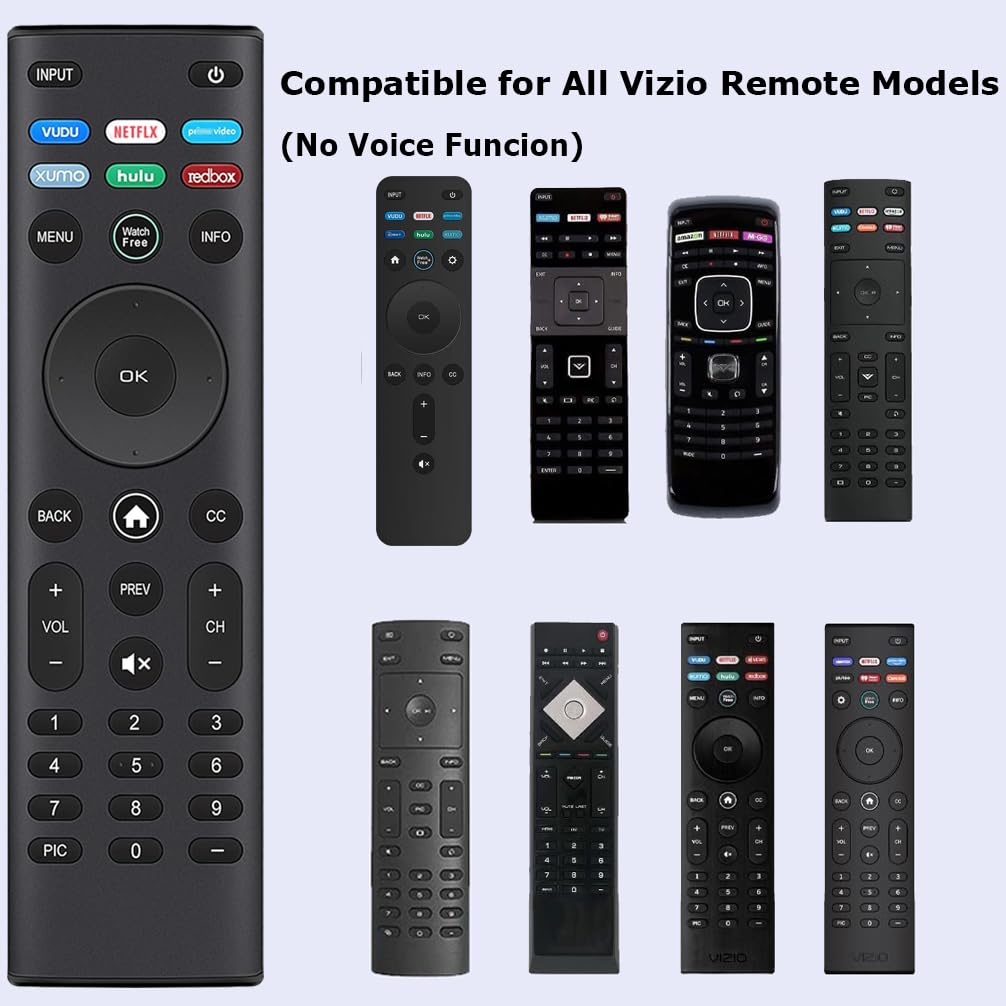Telecomando universale per Smart TV VIZIO All LED LCD HD 4K UHD HDR Smartcast 3D Smart TV di ricambio per Vizio All Smart TV per Vizio Smart TV (D/E/M/P/PX/V/OLED-Series)