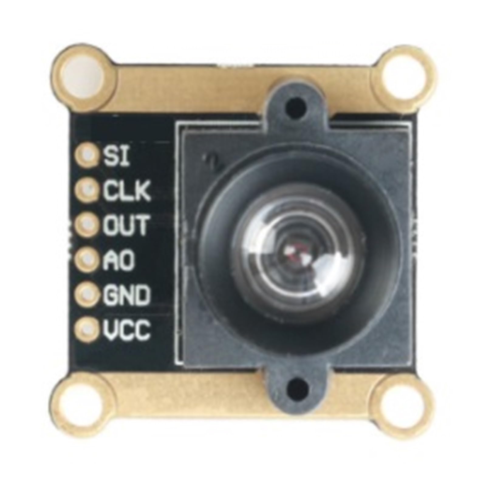 JMCU-1401 TSL1401CL Lineares CCD-Sensormodul, 3V-5V 128X1 Array mit Haltefunktion und Ultraweitwinkelobjektiv, Tracking-Sensormodul